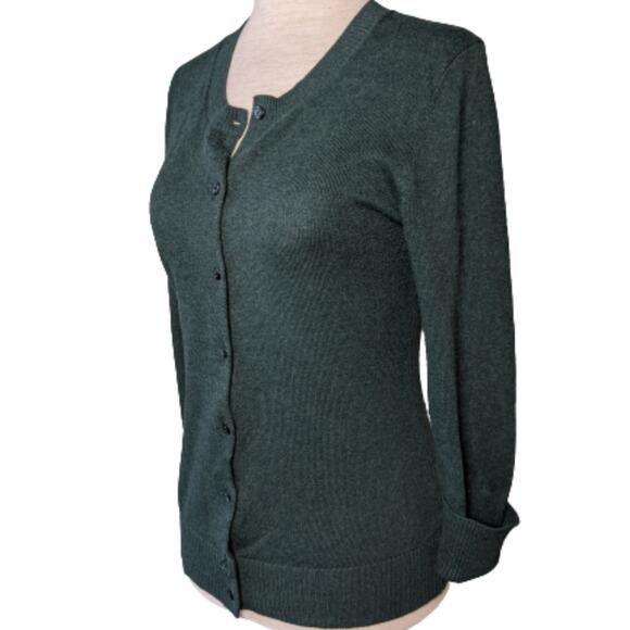 Gap 3/4 Sleeve Button Down Sweater Sz S - Picture 2 of 7